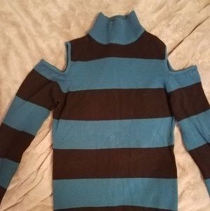 Wet Seal Cold Shoulder Sweater
